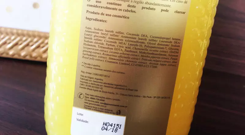 Shampoo Tio Nacho Antiqueda Clareador