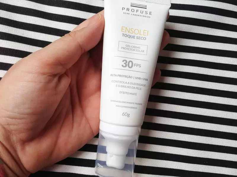 Protetor Solar Ensolei Toque Seco FPS 30 Profuse
