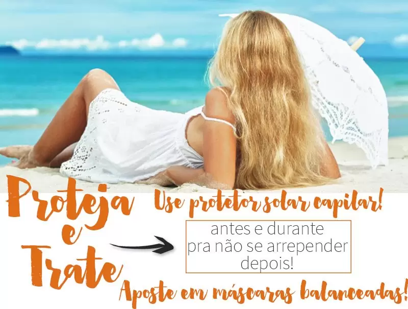 cabelos loiros no verão