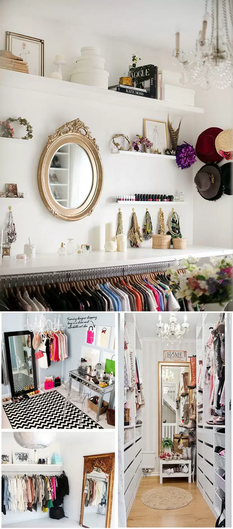 organizar o closet gastando pouco