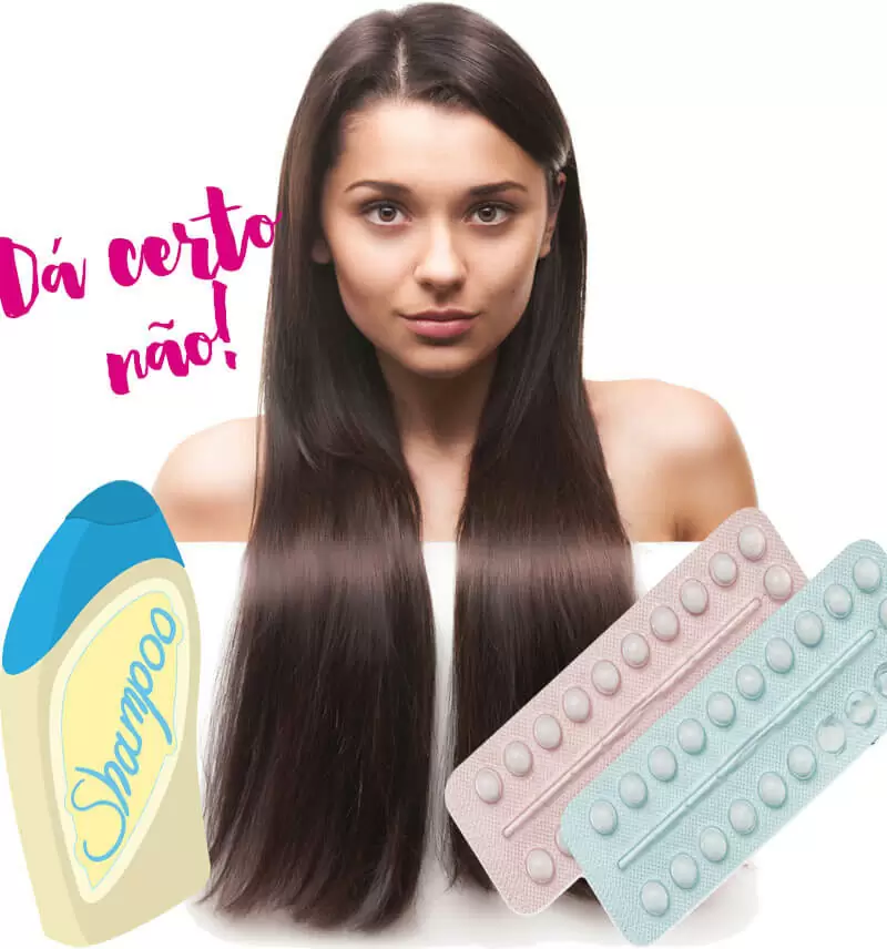 anticoncepcional no shampoo cabelo crescer juro valendo ju lopes