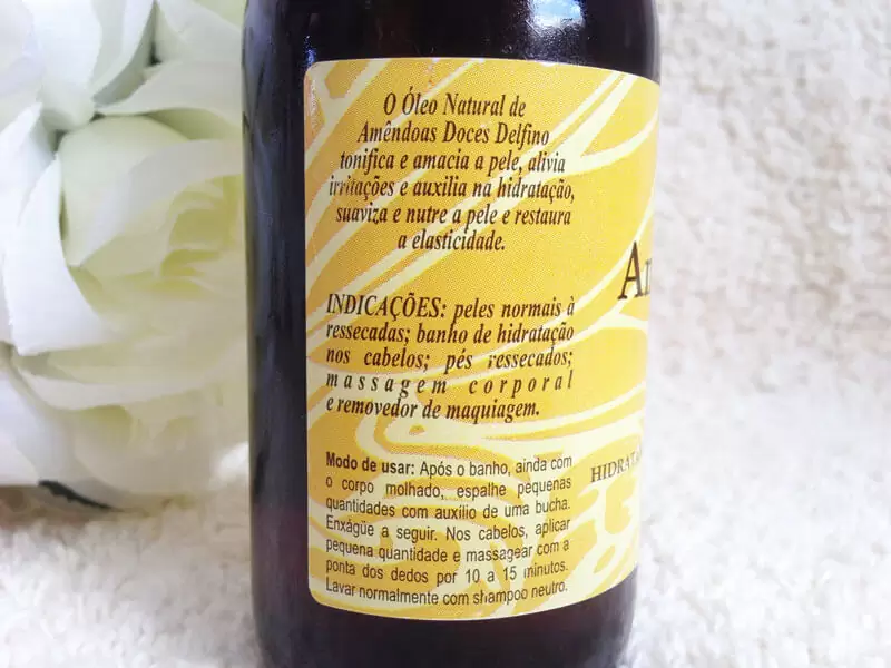 óleo de amêndoas doces nas estrias pele e cabelo juro valendo