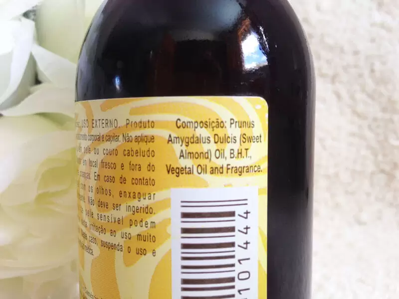 óleo de amêndoas doces nas estrias pele e cabelo juro valendo