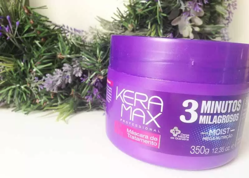 Máscara 3 Minutos Milagrosos Keramax juro valendo