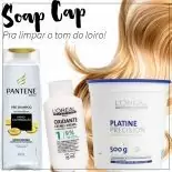 Soap Cap: Limpeza de Cor Para Cabelos