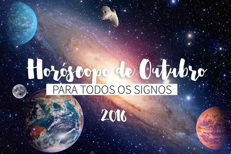 horóscopo de outubro de 2016
