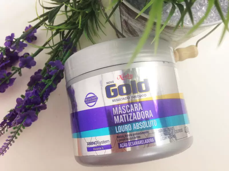 Máscara Matizadora Niely Gold