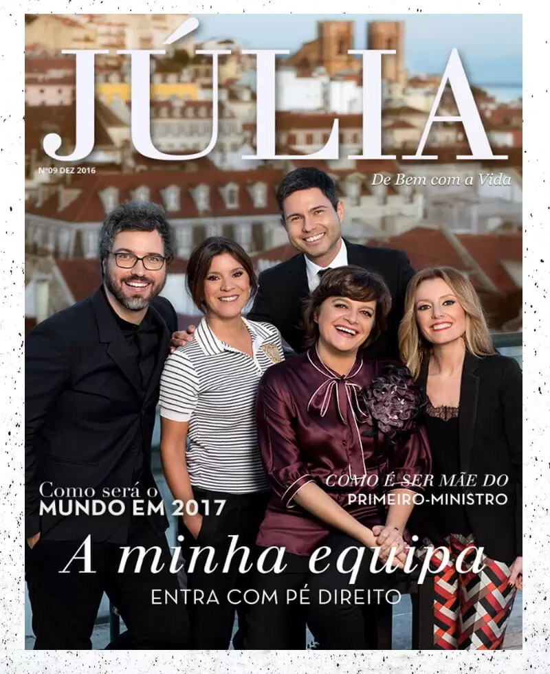 júlia de bem com a vida Virada do Ano