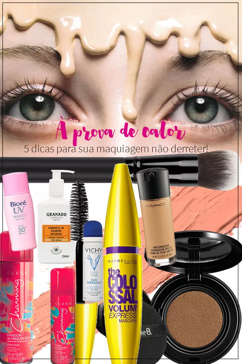 maquiagem no verão