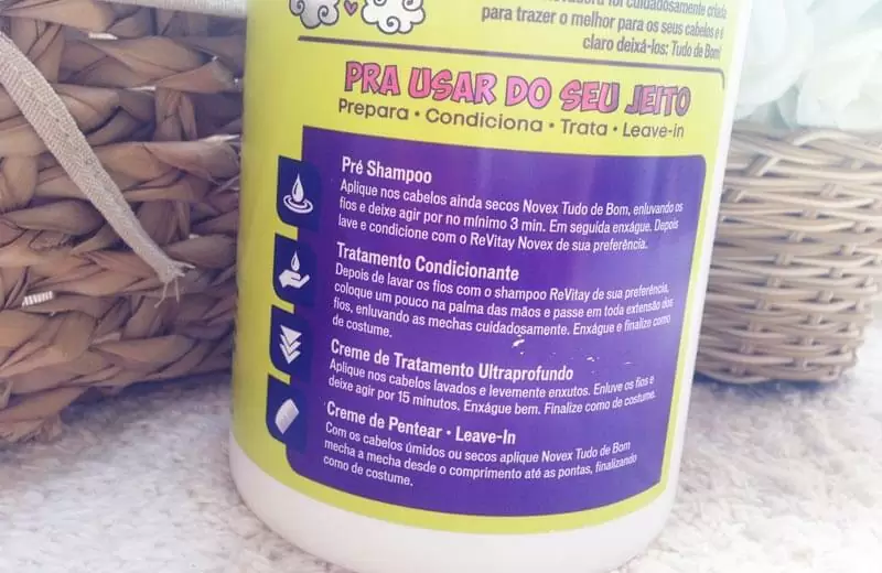 novex tudo de bom resenha