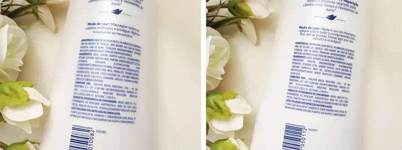 Dove Ritual de Reparação Óleo de Coco e Cúrcuma Shampoo e Condicionador