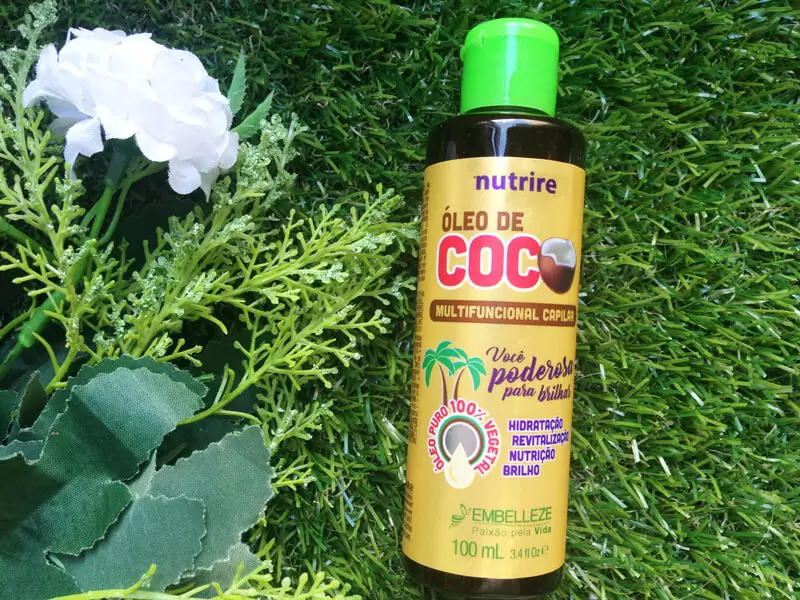 novex óleo de coco