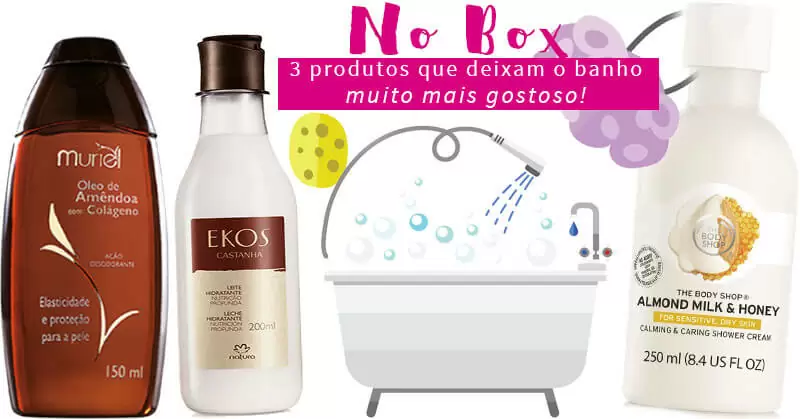 produtos de banho
