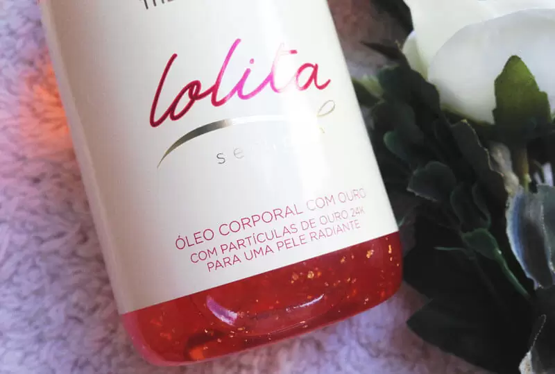 Óleo Corporal Com Ouro Lolita Sérum The Body Shop