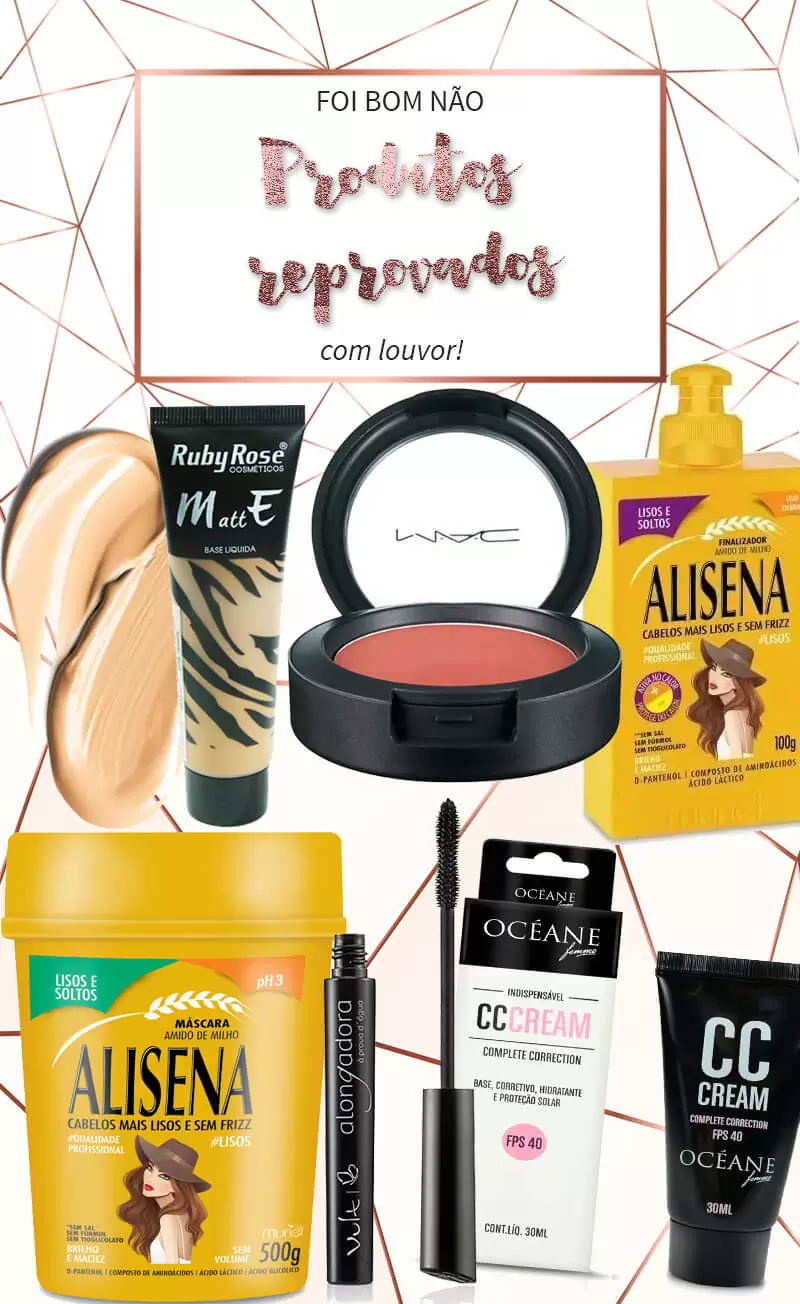 produtos reprovados