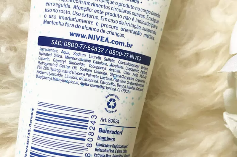 esfoliante corporal nivea juro valendo