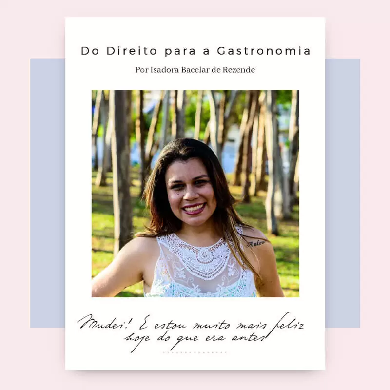 do direito para a gastronomia