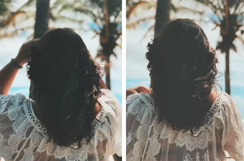 Meus Produtos Para Cuidar do Cabelo na Praia