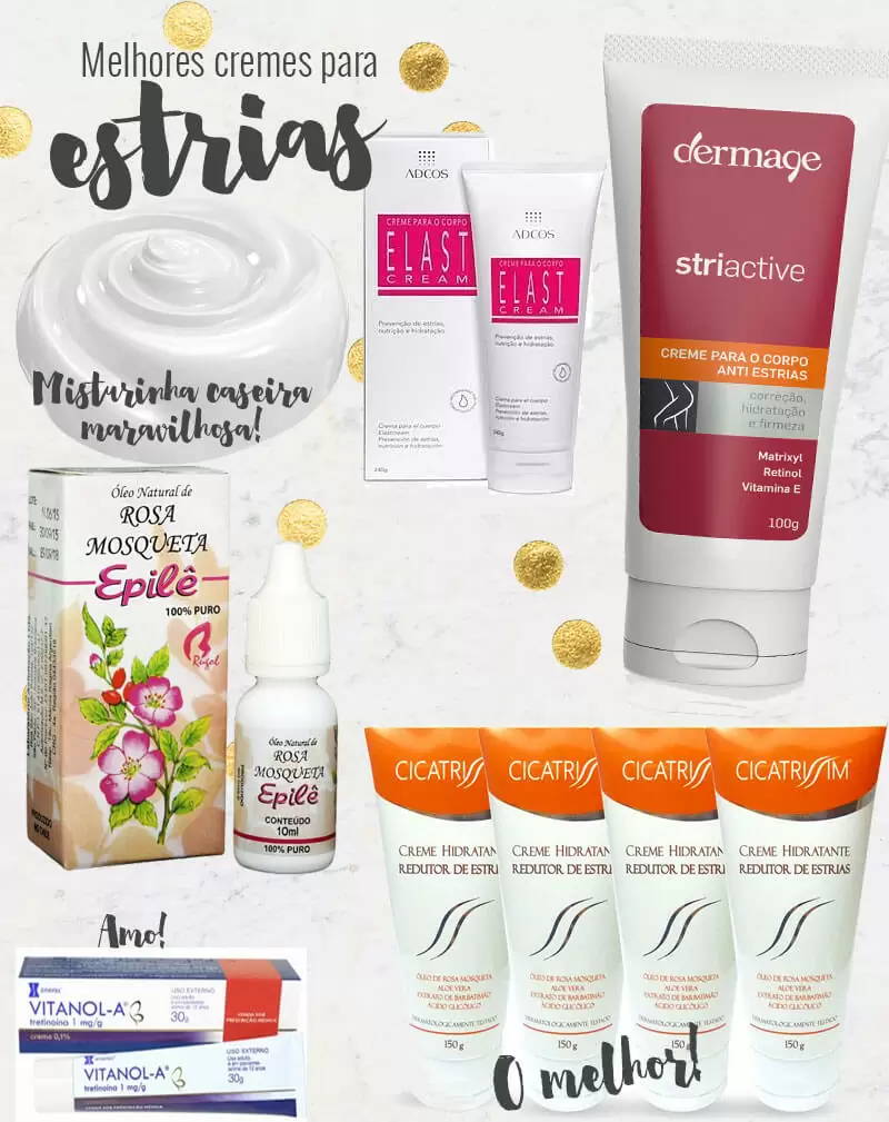 melhor creme para estrias