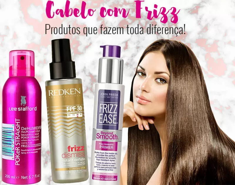 cabelo com frizz