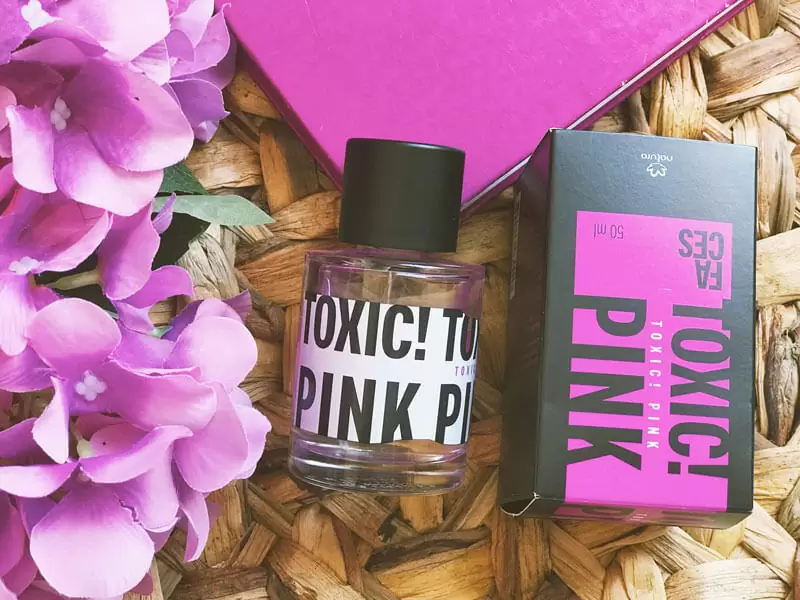 perfume toxic pink natura faces juro valendo
