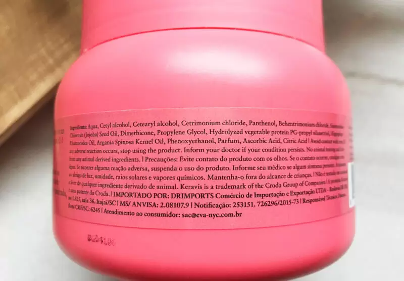 Resenha da máscara Therapy Session Hair Mask eva nyc juro valendo