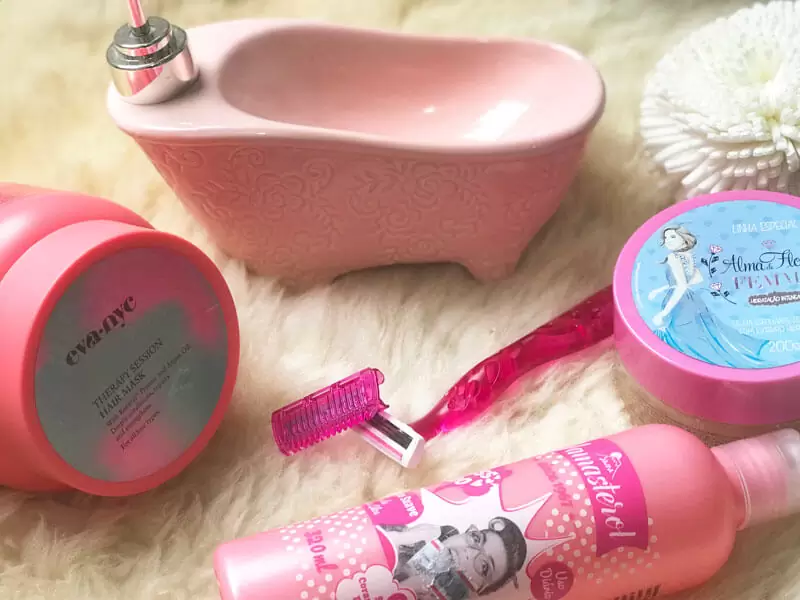 tá tudo rosa no box
