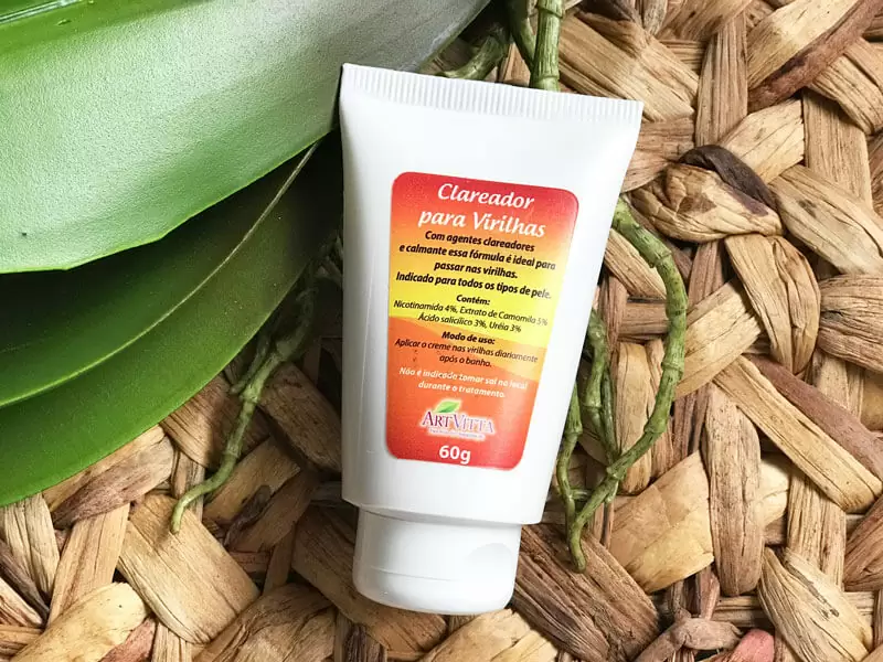Creme Clareador Para Virilha