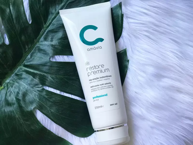 Defrizante Nutri Selante Restore Premium Amávia