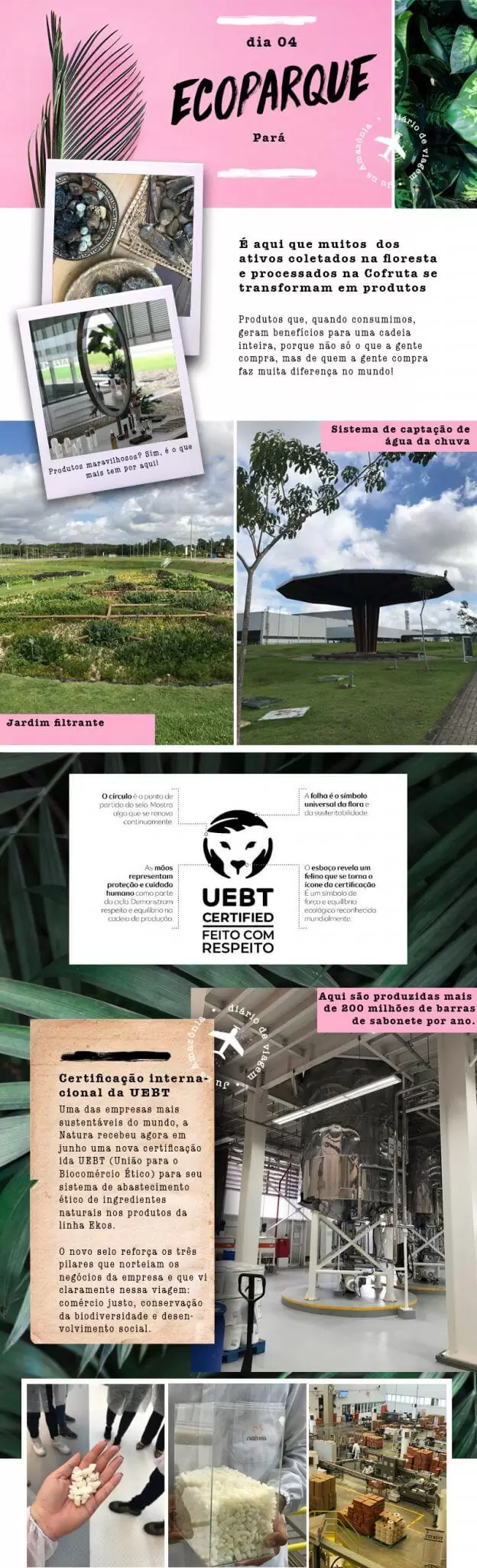 amazônia com natura ekos UEBT juro valendo