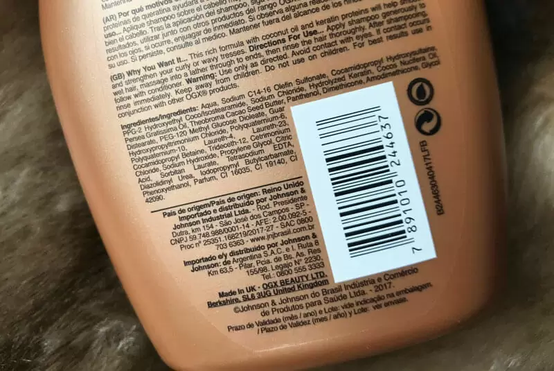 Shampoo Brazilian Keratin Smooth OGX