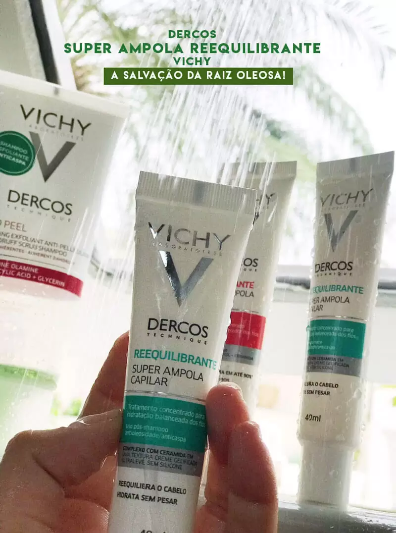 vichy Dercos Super Ampola Reequilibrante