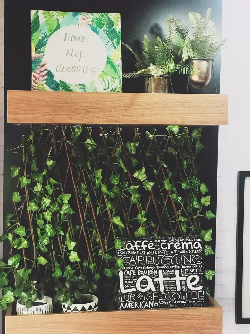 decoração cantinho do café