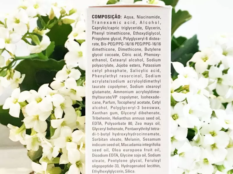 composição concentrado clareador