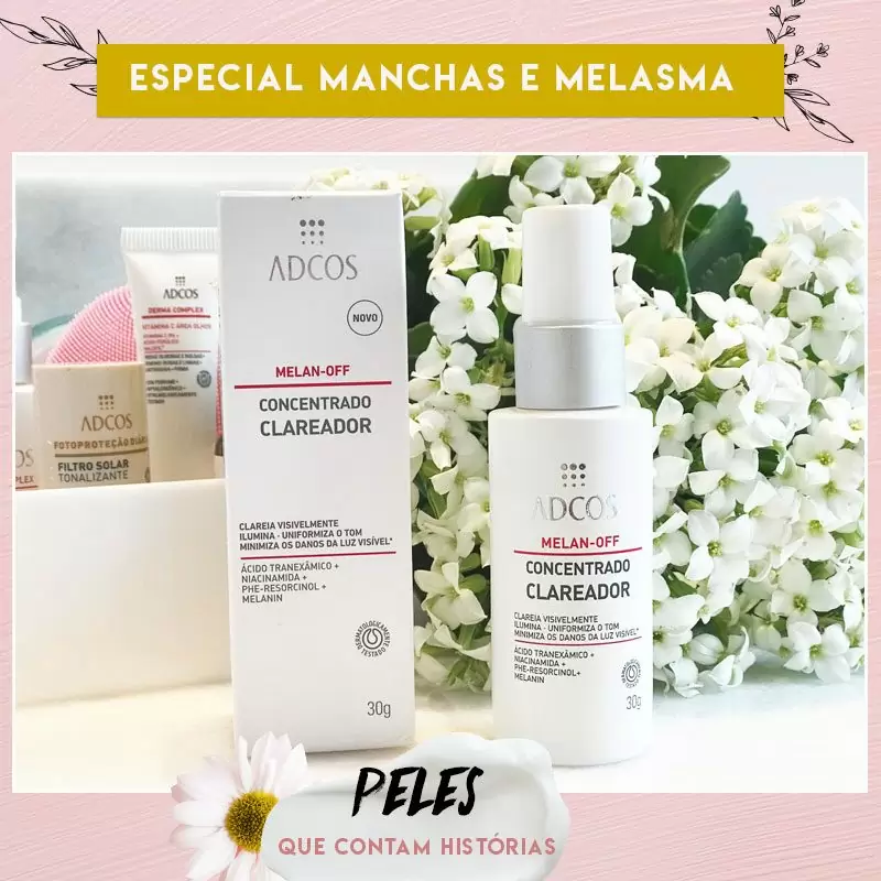 concentrado clareador adcos