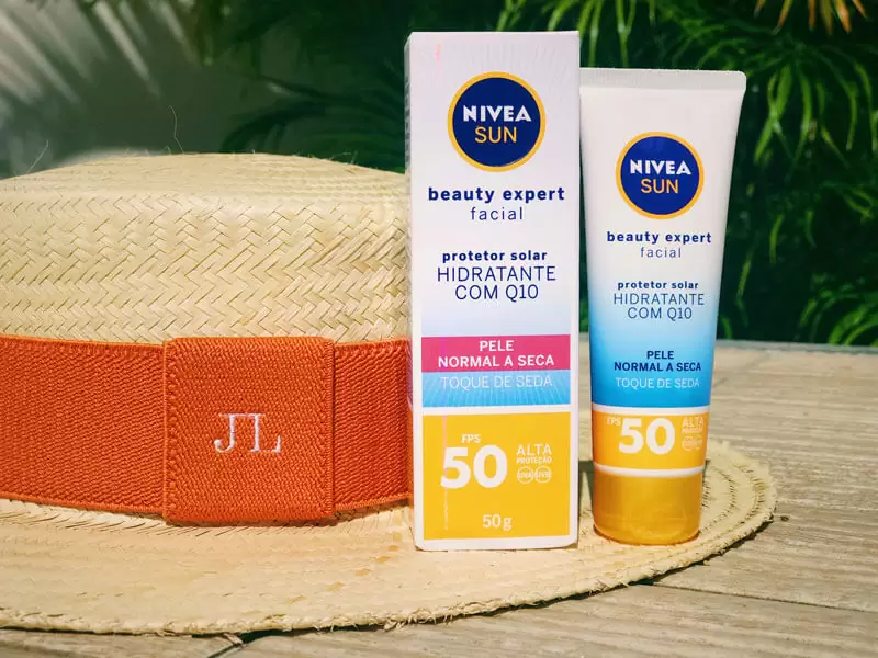 novo protetor solar nivea pele normal seca NIVEA Sun Beauty Expert