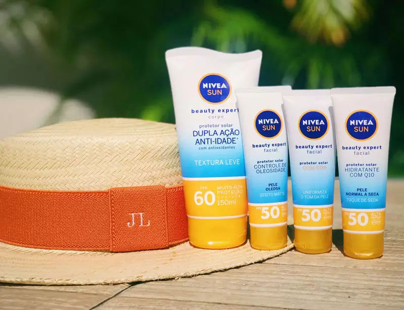 novo protetor solar nivea