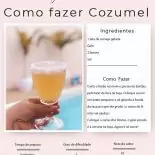 Como Fazer Cozumel: o drink do verão!