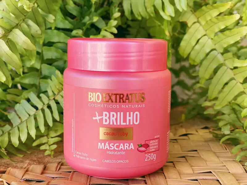 máscara + brilho bio extratus juro valendo