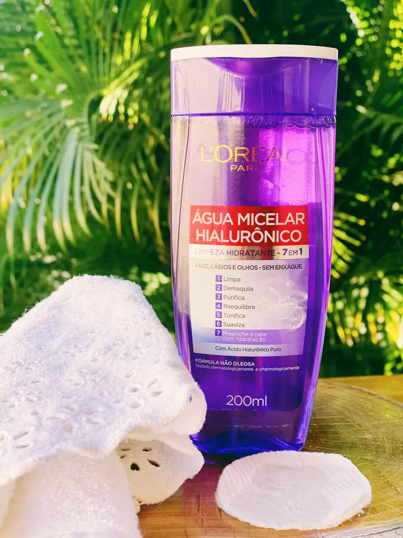 água micelar hialurônico 7 em 1 loreal