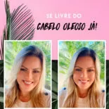 Cabelo Oleoso Nunca Mais!